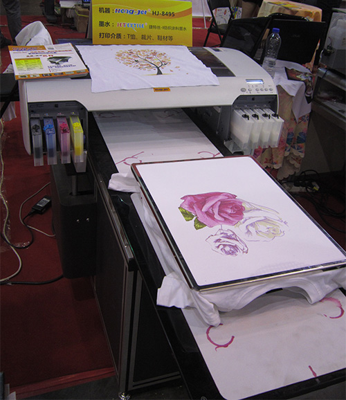 鄭州廣告展 直噴數碼印花